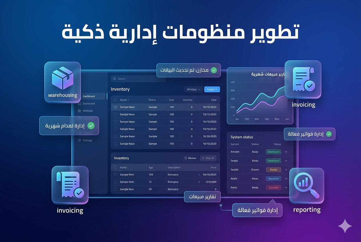 تطوير منظومات إدارية ذكية