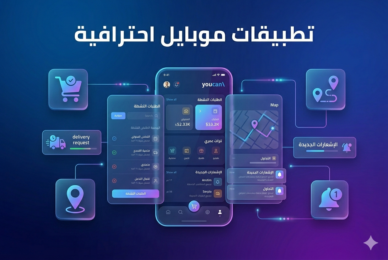تطبيقات موبايل احترافية